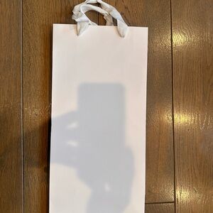 White Gift Bag with Handles